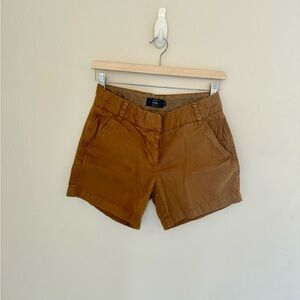 J. Crew Tan Cargo Shorts Sturdy Cotton Twill